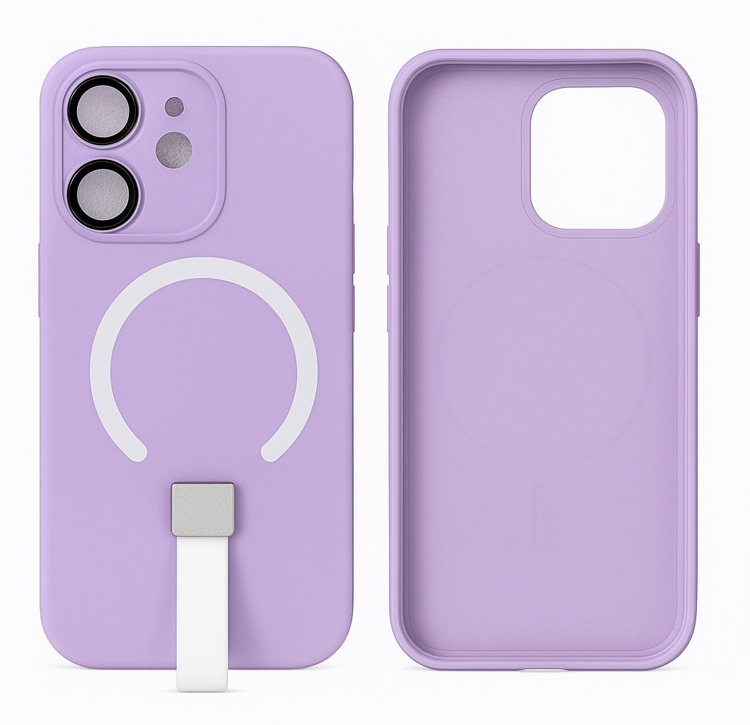 Smoked soft silicon with Magsafe & camera protection case - Colours Available