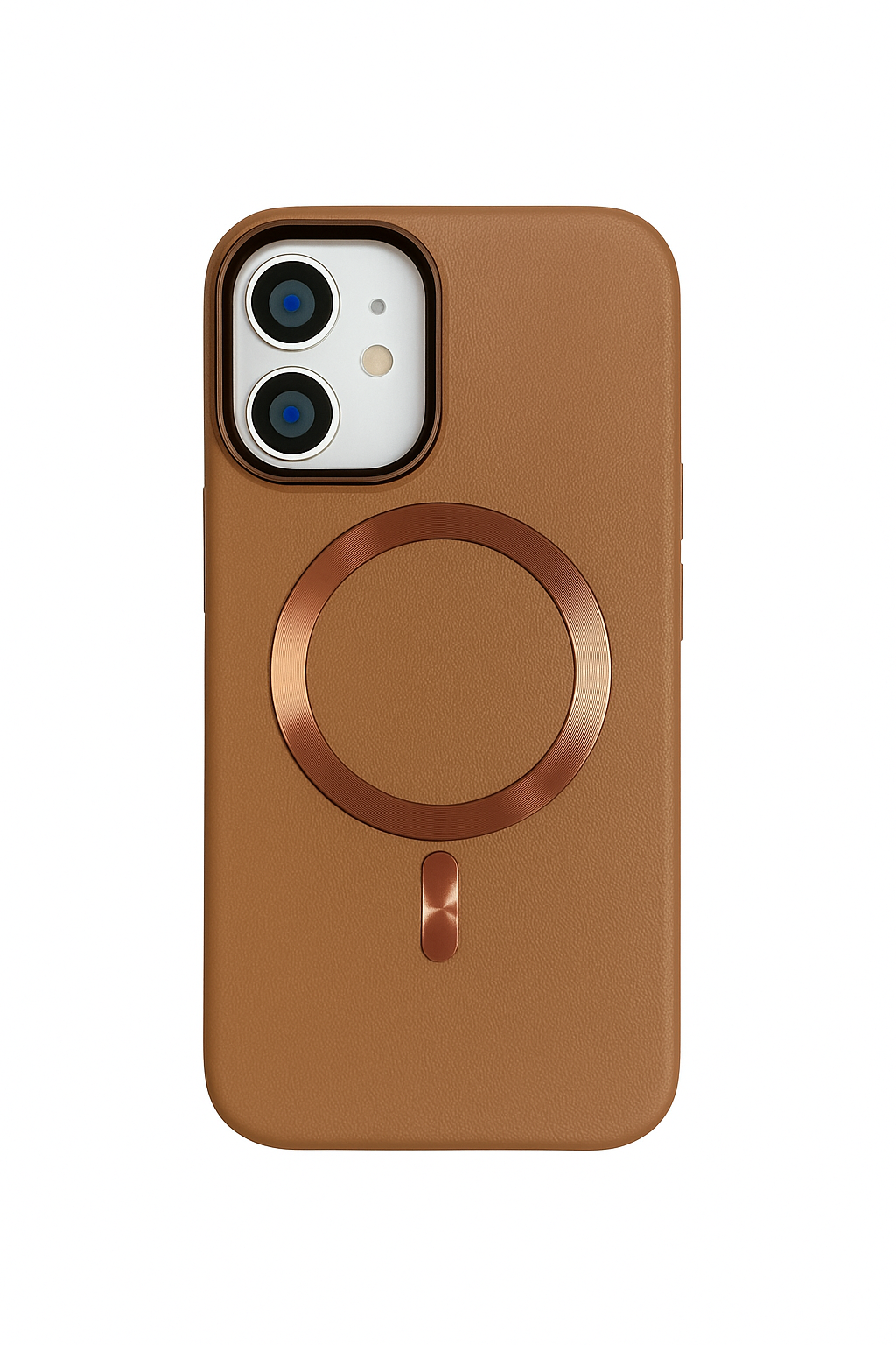 Leather body with Metal MagSafe & Camera cover  - Colours Available