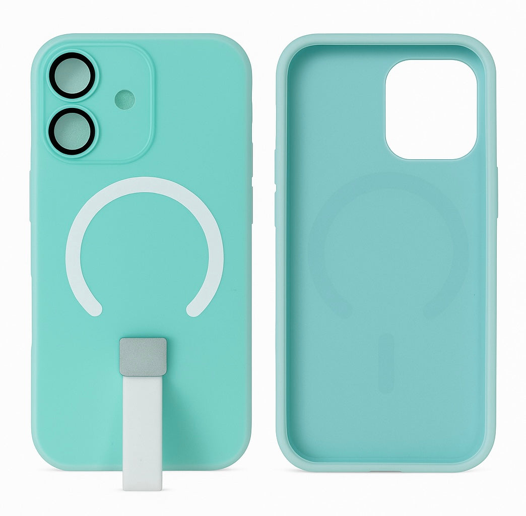 Smoked soft silicon with Magsafe & camera protection case - Colours Available