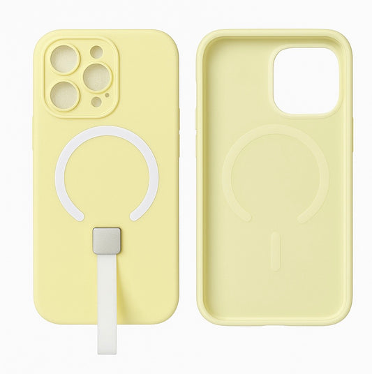 Smoked soft silicon with Magsafe & camera protection case - Colours Available