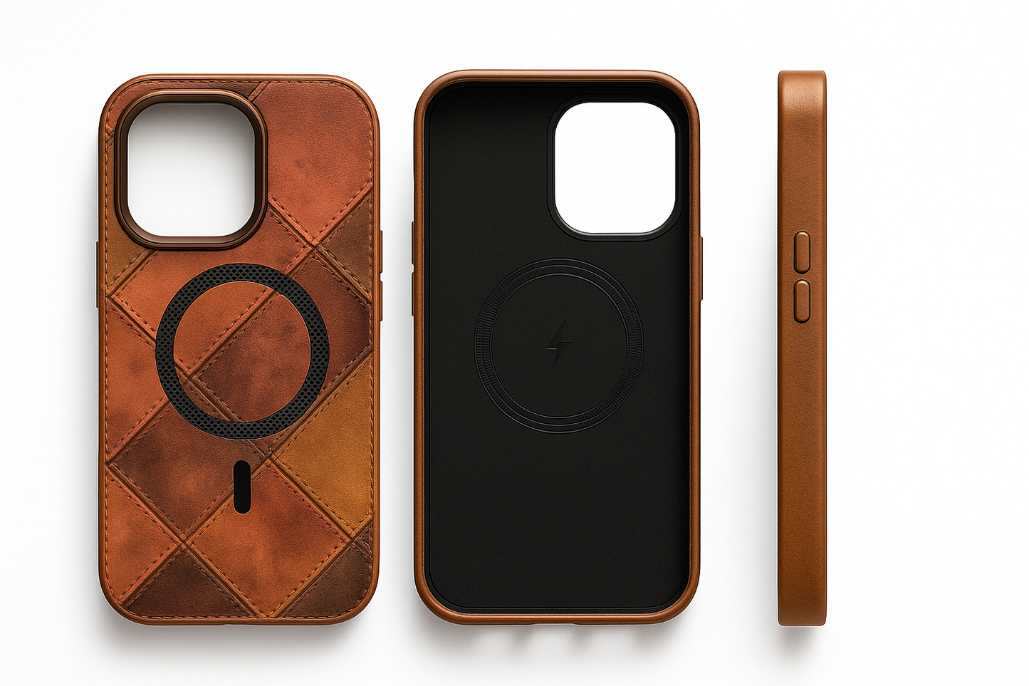 Dual Colour designer MagSafe metal frame case - Colours Available