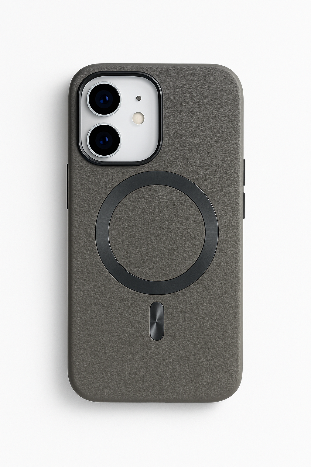 Leather body with Metal MagSafe & Camera cover  - Colours Available