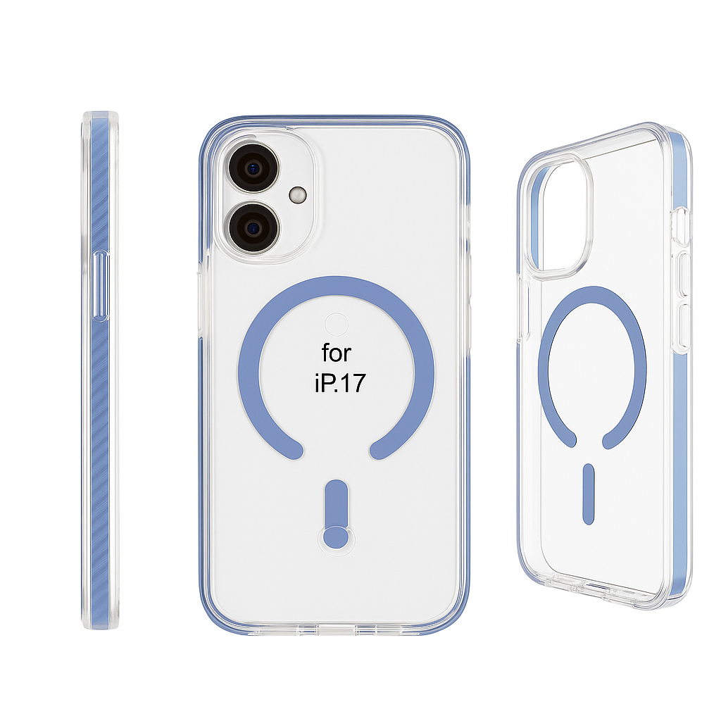 High Protection Polycarbonate Shell with Rubber bumpers & MagSafe case - Models /Colours Available