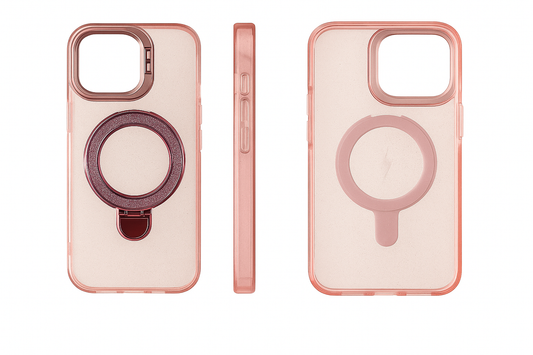 Crystal shell with glitter Girly MagSafe case - Colours available