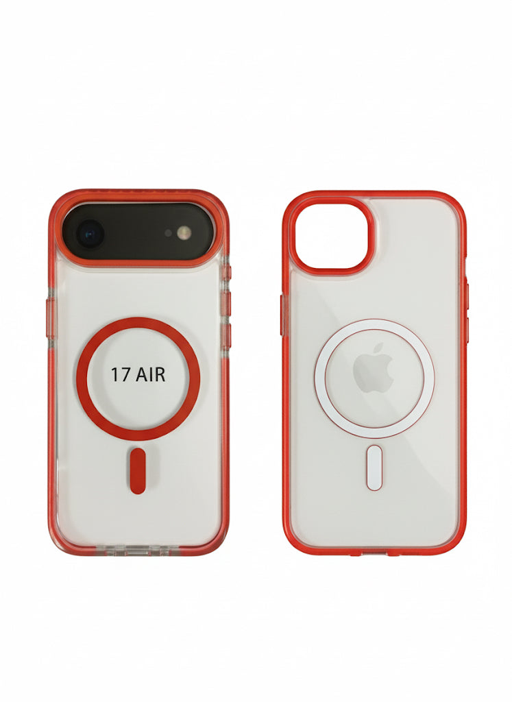 Full bumper clear MagSafe case - Colours Available